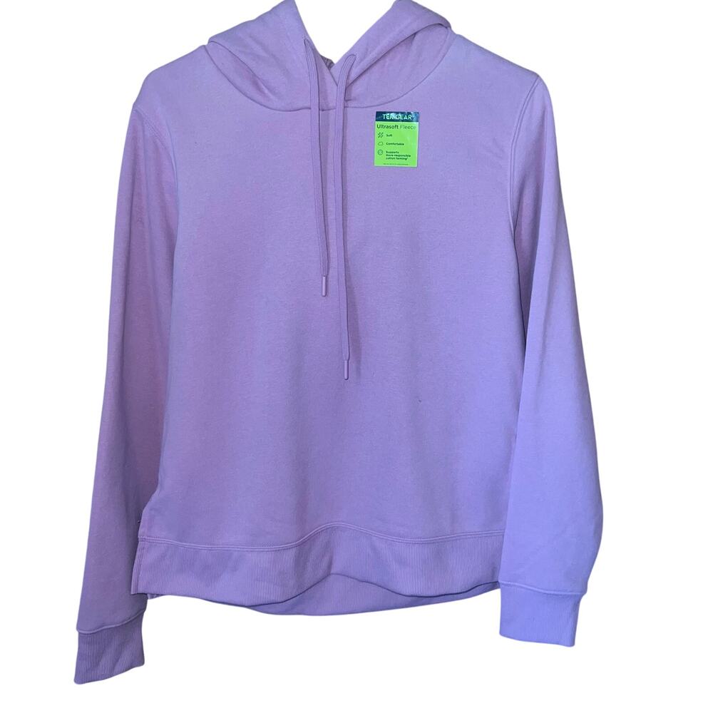 5/$25 NWT Tek Gear Ultra Soft Fleece Pullover Hoodie Cotton Blend Size Small